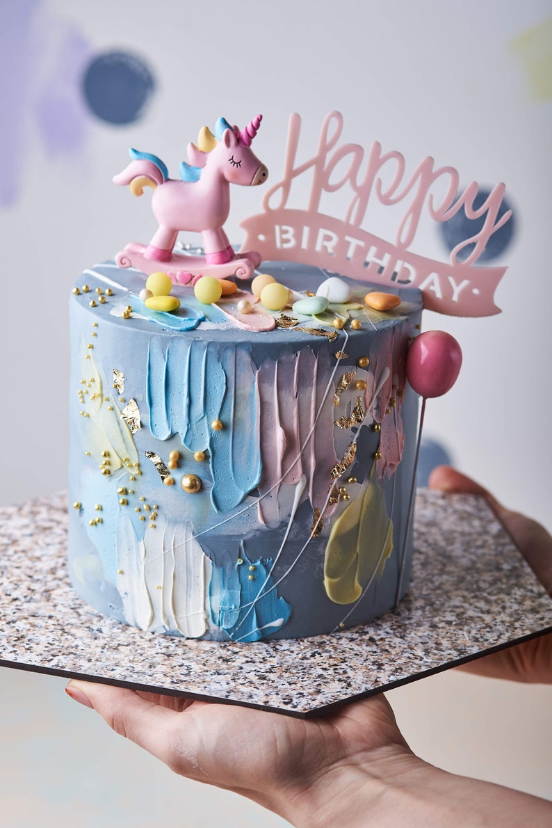 Unicorn cake toppers rainbow unicorn cake topper unicorn party unicorn birthday, nicorn toppers, unicorn centerpiece, unicorn party favours image 7