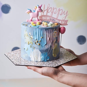 Unicorn cake toppers rainbow unicorn cake topper unicorn party unicorn birthday, nicorn toppers, unicorn centerpiece, unicorn party favours image 6