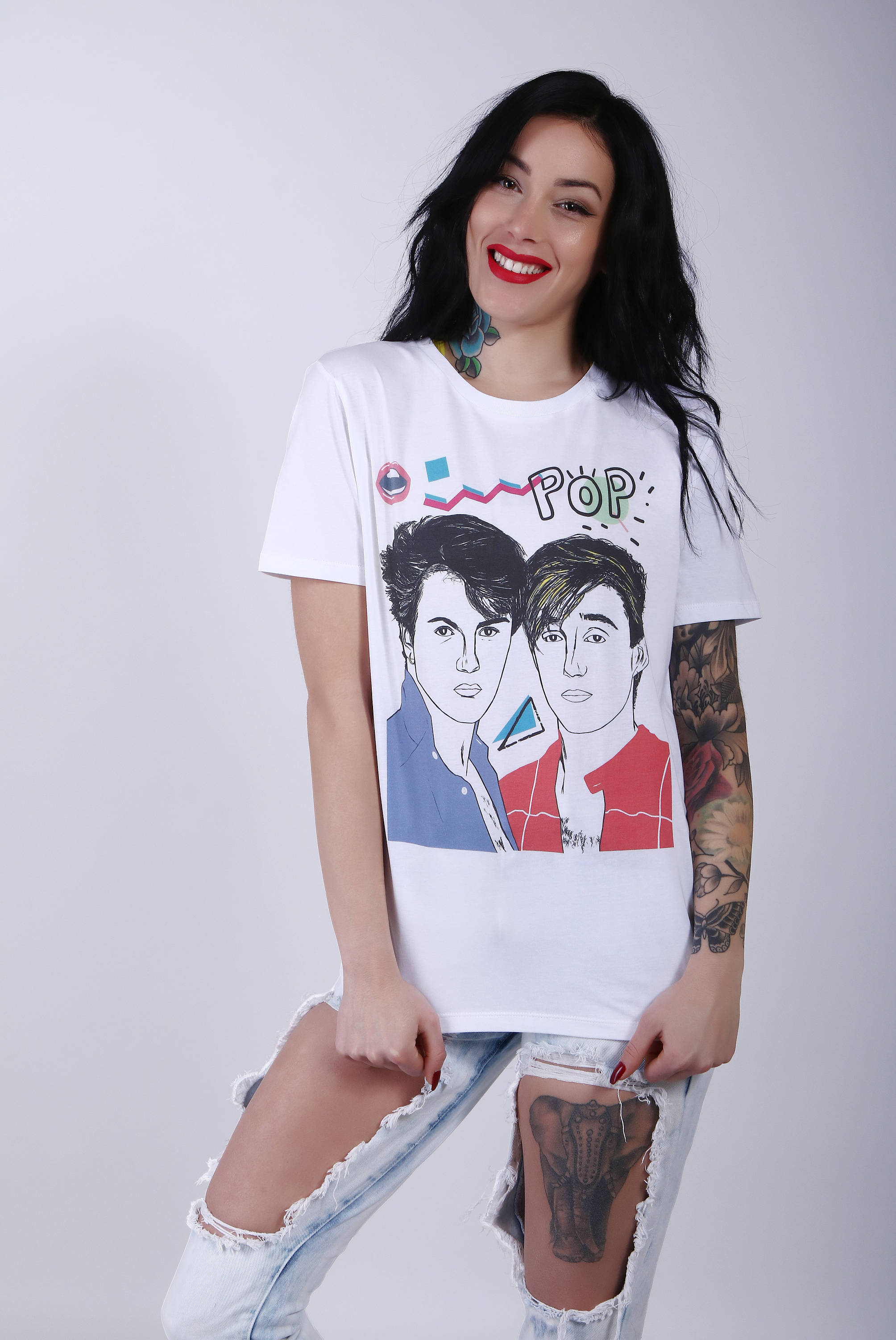George Michael Andrew Ridgeley Pop Rock Musical Duo Band Concert T-Shirt 3 WHAM George Michael Andrew Ridgeley Pop Rock Musical Duo Band Concert T-Shirt 3 WHAM