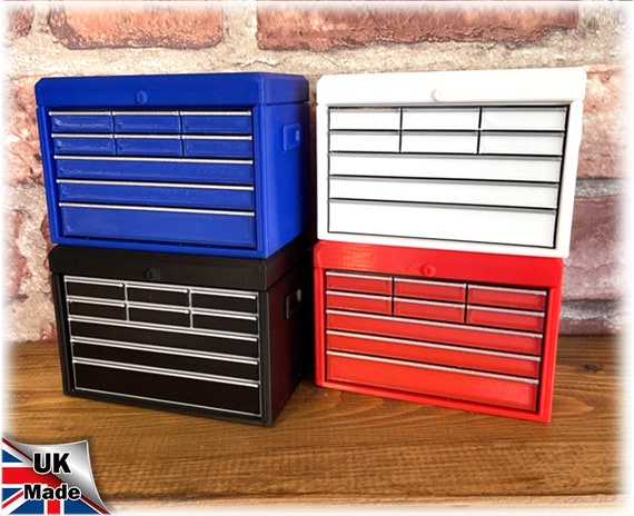 Miniature Tool Chest Storage Box 