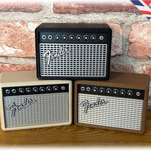 Miniature Amp Guitar Pick/plectrum Storage Box