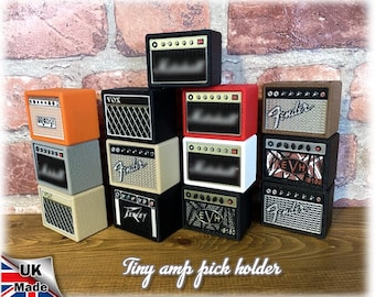 Tiny Amp Guitar Pick/plectrum Storage