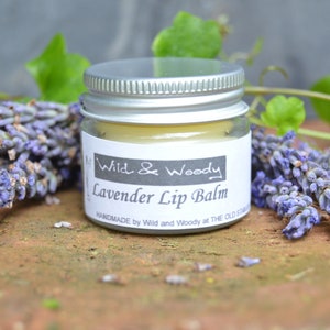 Handmade Lavender Lip Balm