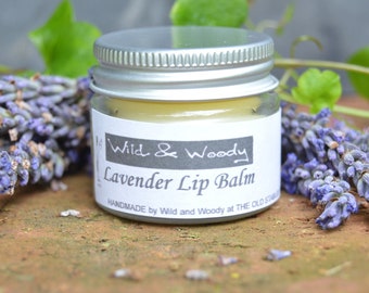 Handmade Lavender Lip Balm