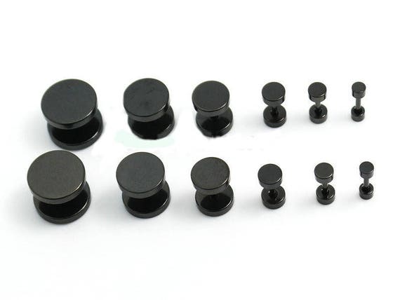 Stainless steel shop plugs for ears