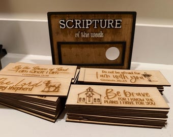 Scripture of the Week Board, Full Year Board
