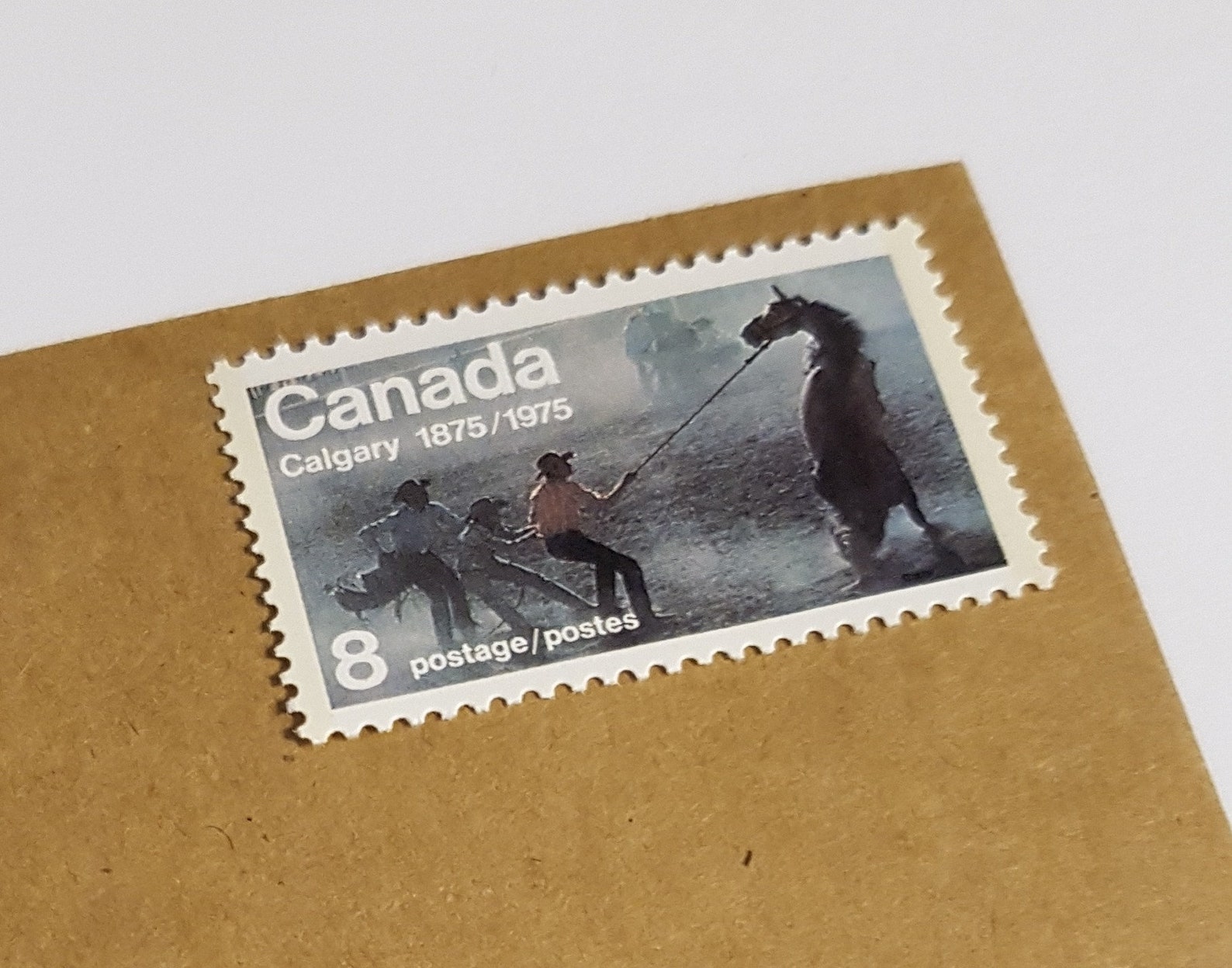 12 Calgary Stampede Stamps Canadian Unused Postage stamps Etsy