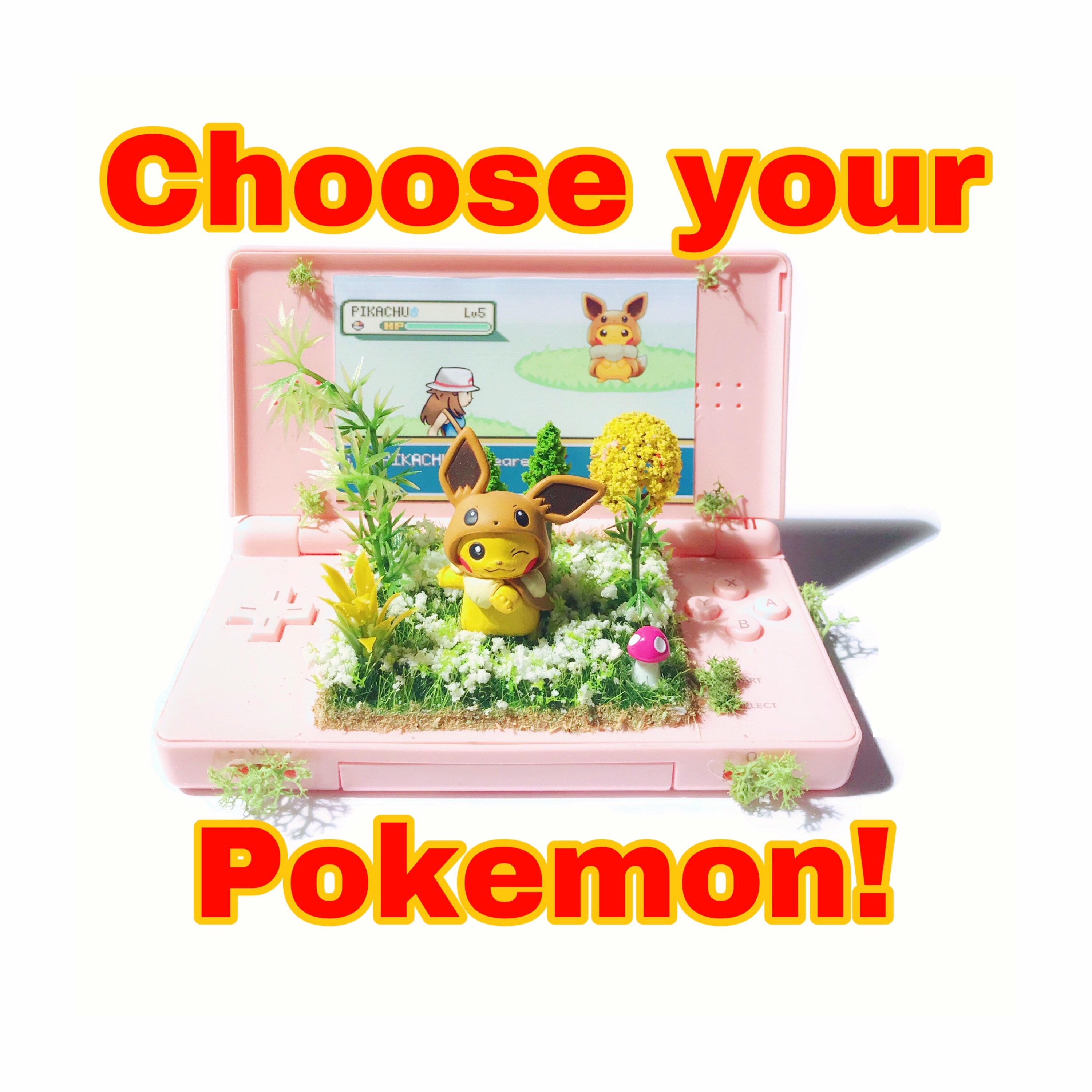 Pokemon Nintendo DS Lite Diorama Dome Pokeball - Etsy