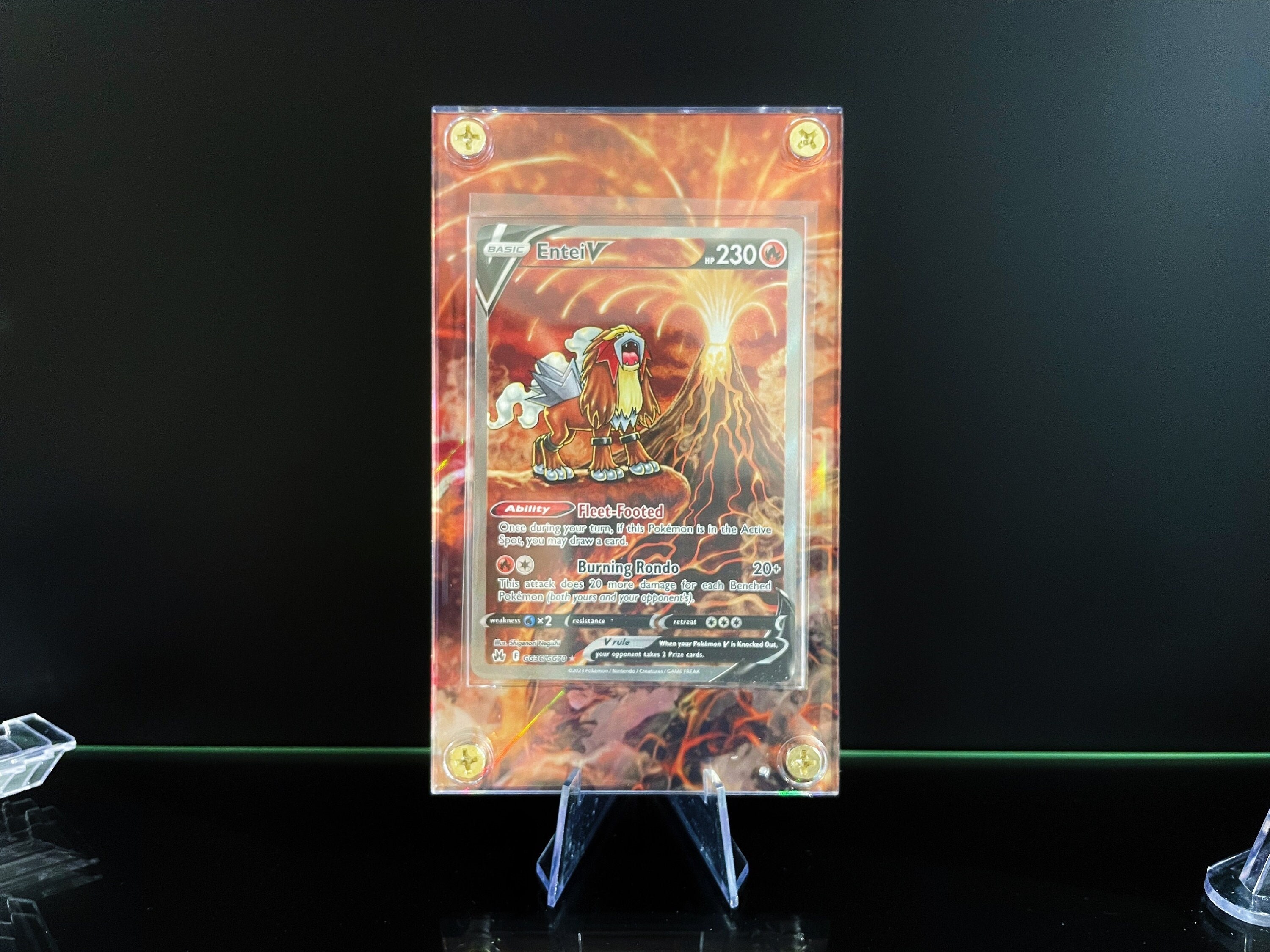 Entei-GX, Lendas Luminescentes, Banco de Dados de Cards do Estampas  Ilustradas