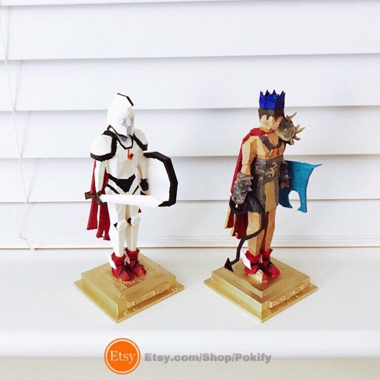 RuneScape Figure Character Model Statue OSRS/RS3 3D Printed Etsy