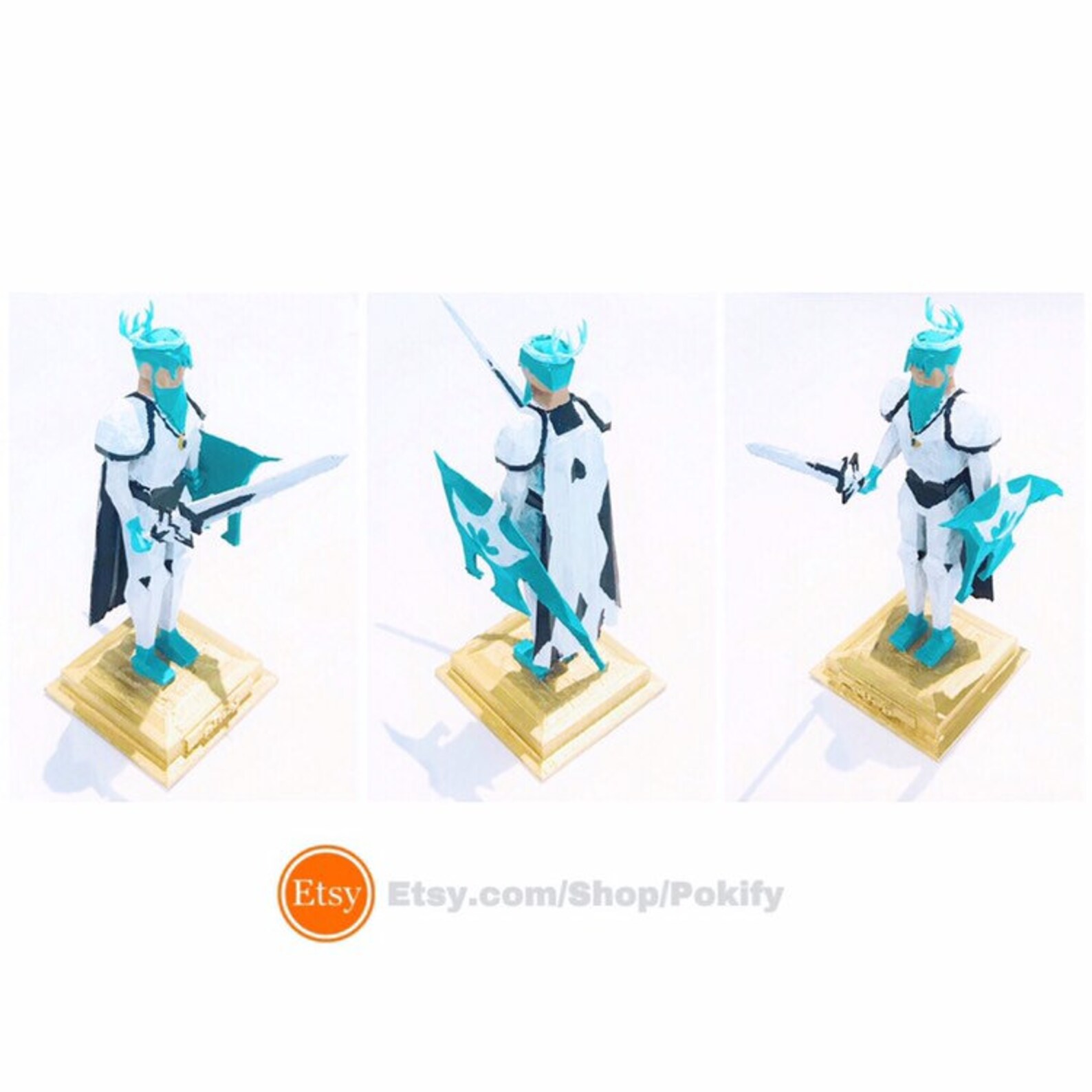 RuneScape Figure Character Model Statue OSRS/RS3 3D Printed Etsy