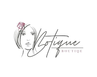 Boutique logo design, new modern logo design, make-up studio, cosmetic logo and brand , female logo , store design, female and woman logo