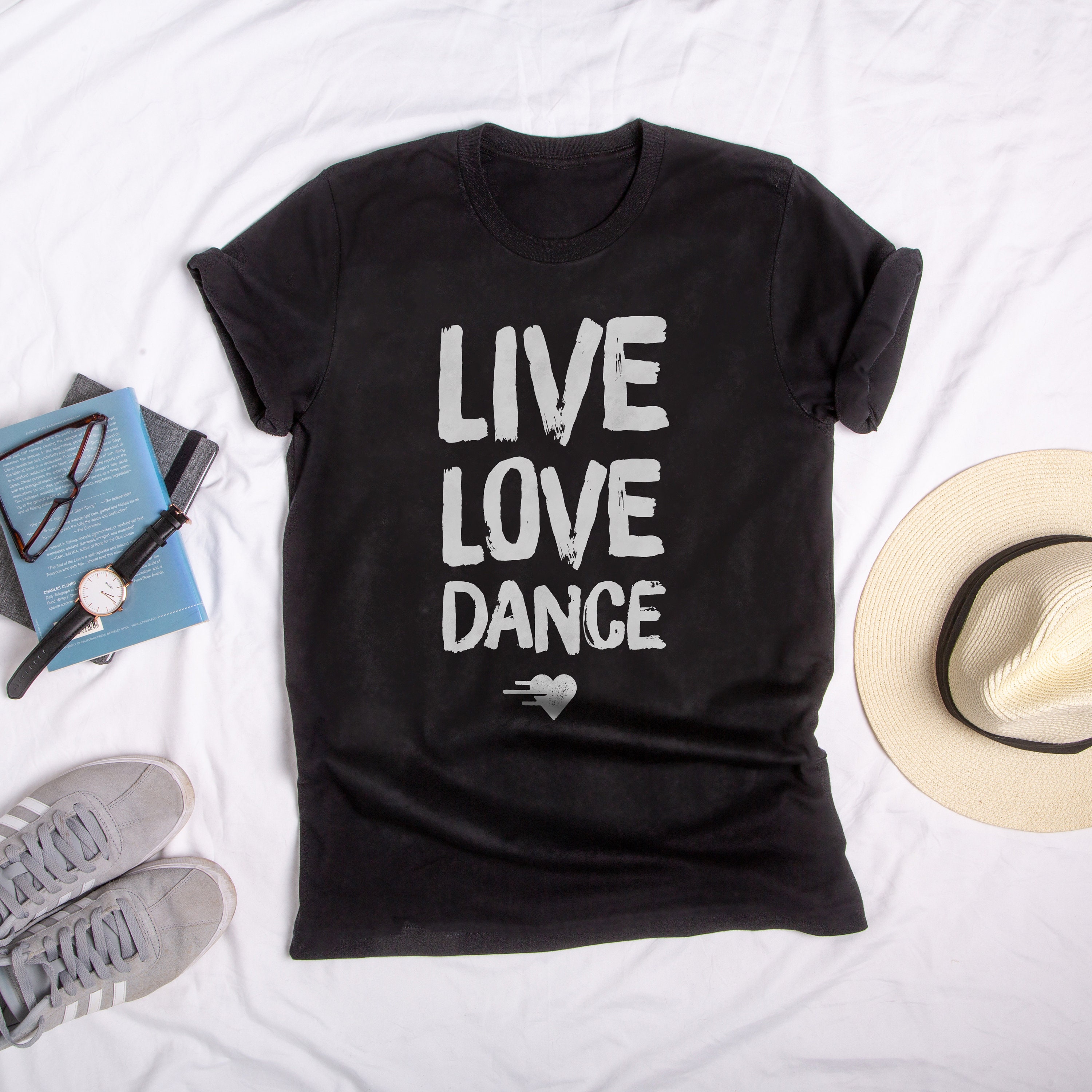 Live Love Dance T-Shirt, funny dance 