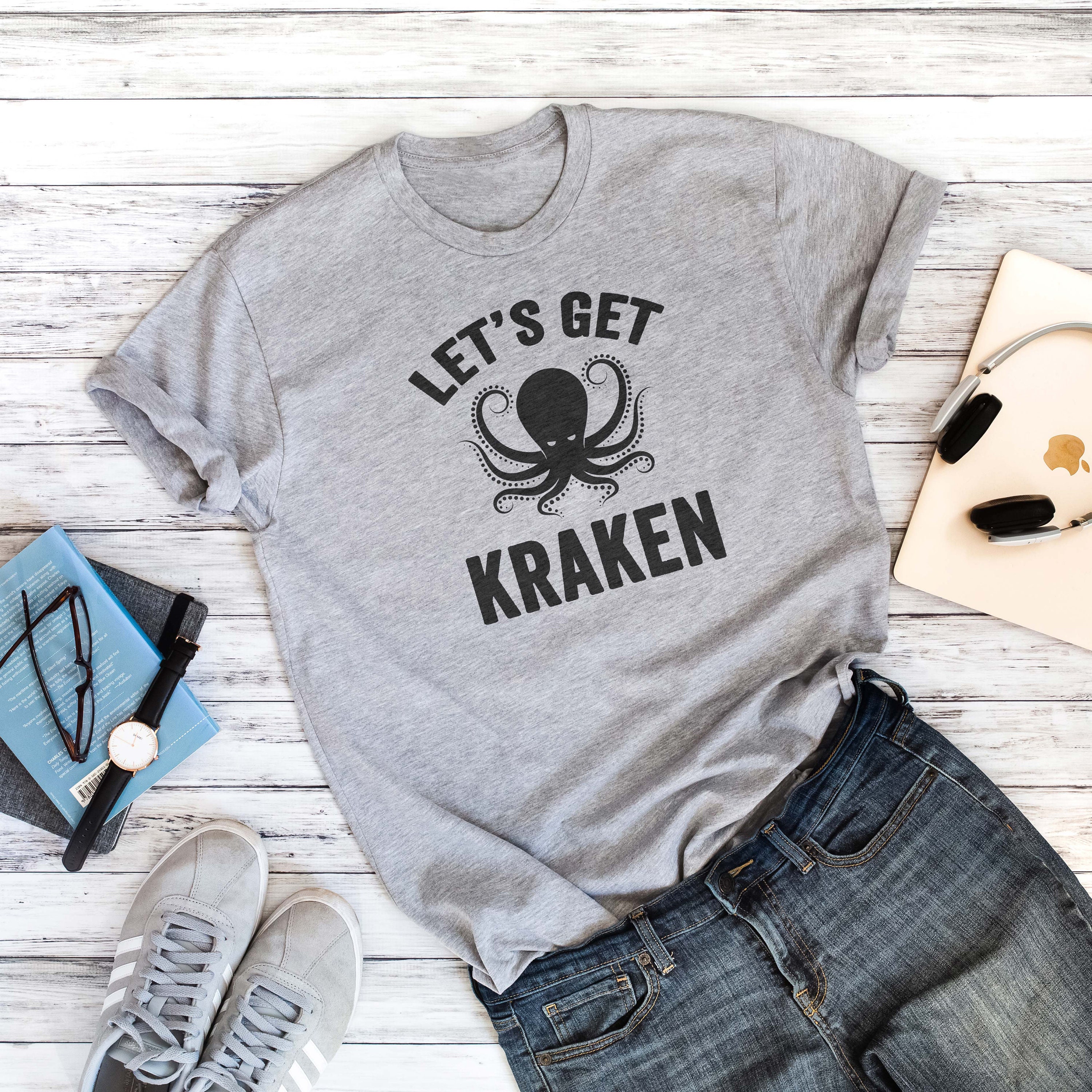 let's get kraken t shirt