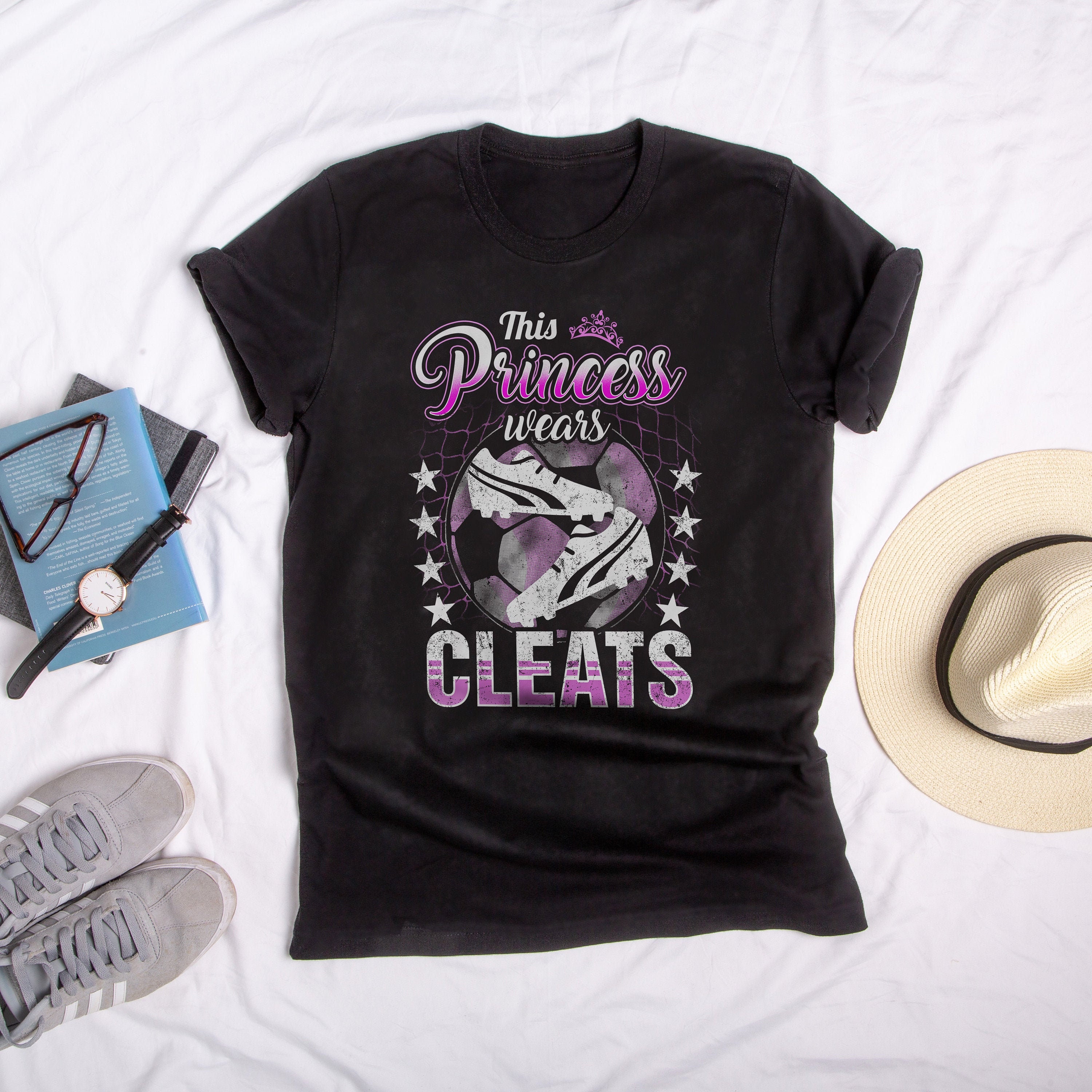This Princess Wears Cleats T-shirt Soccer Player Shirt - Etsy