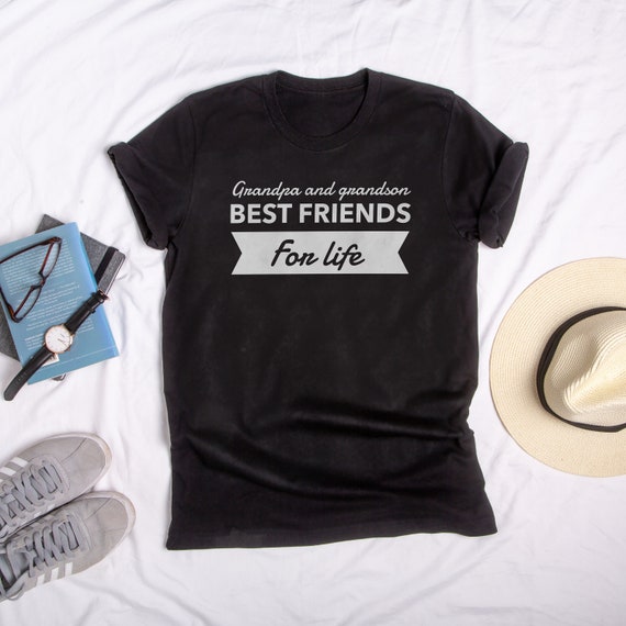 grandpa and grandson best friends for life shirt