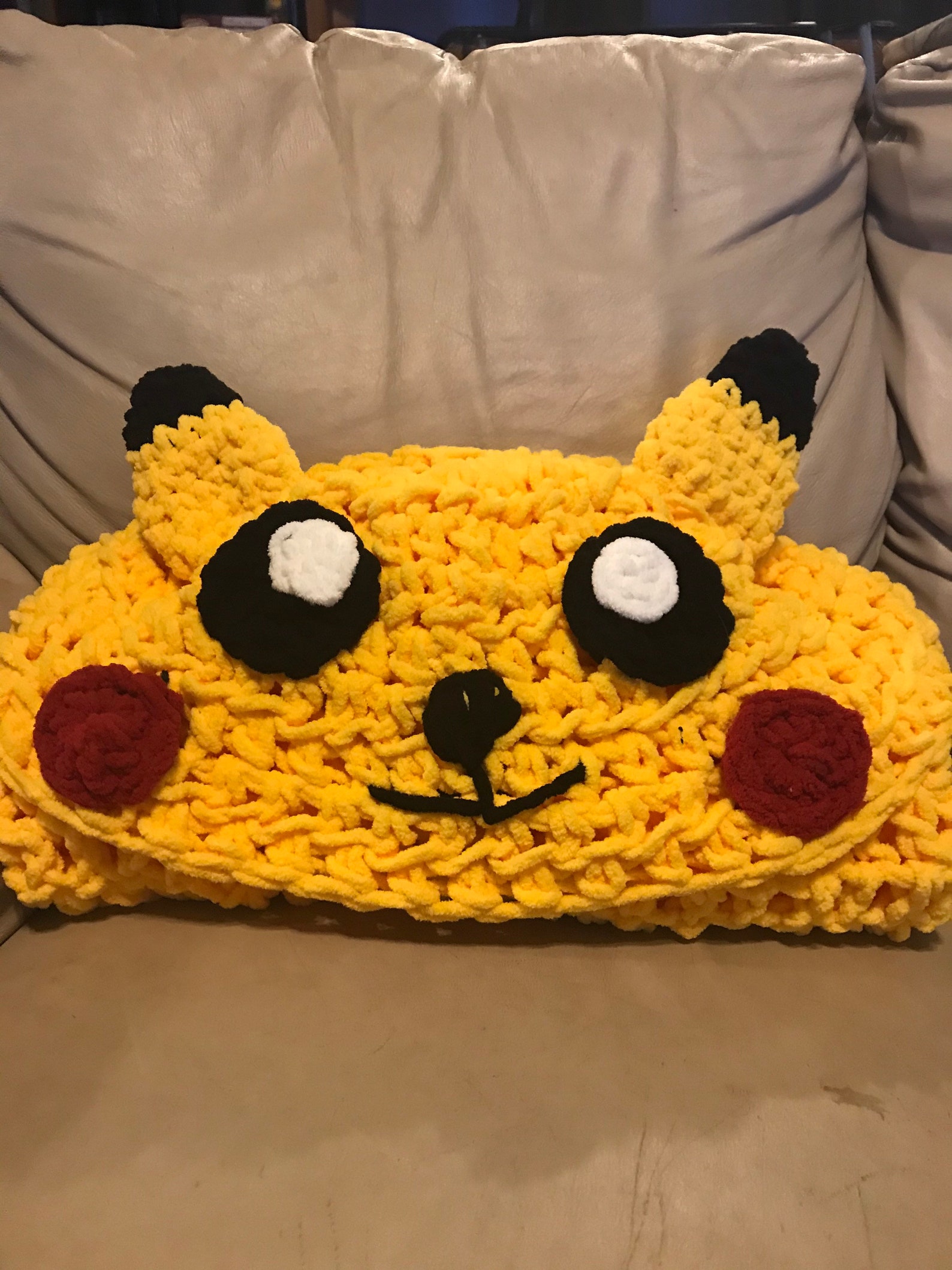 Pikachu Hooded Blanket Etsy
