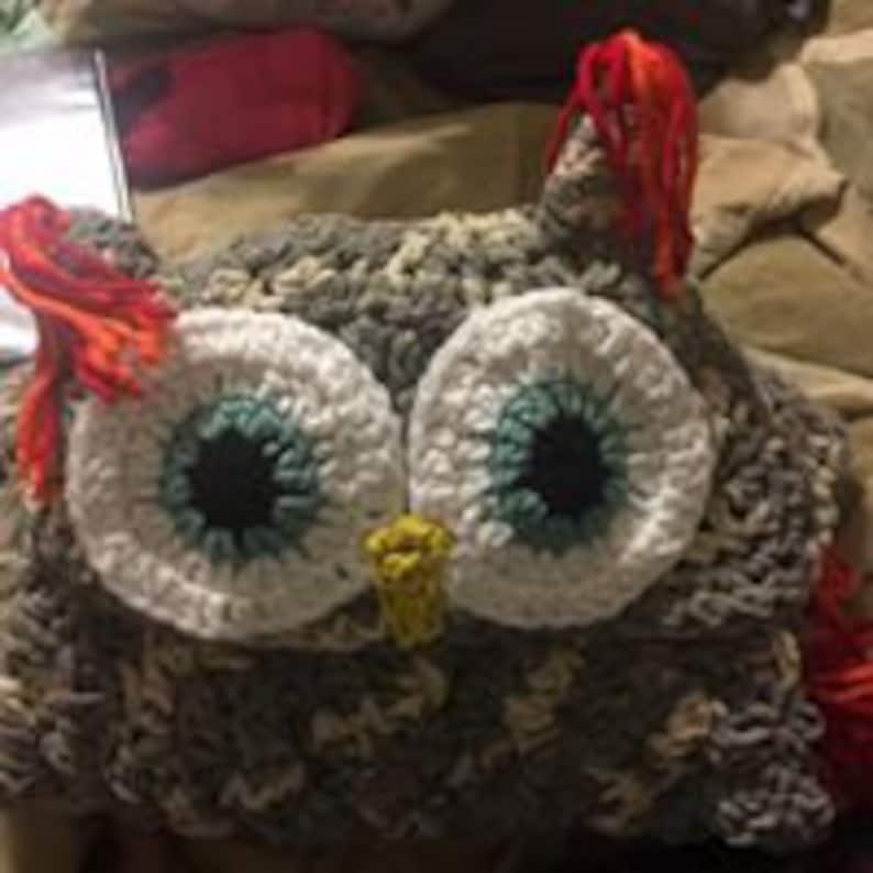 Owl Hooded Blanket Etsy