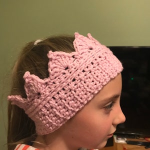 Crochet Crown Ear Warmers