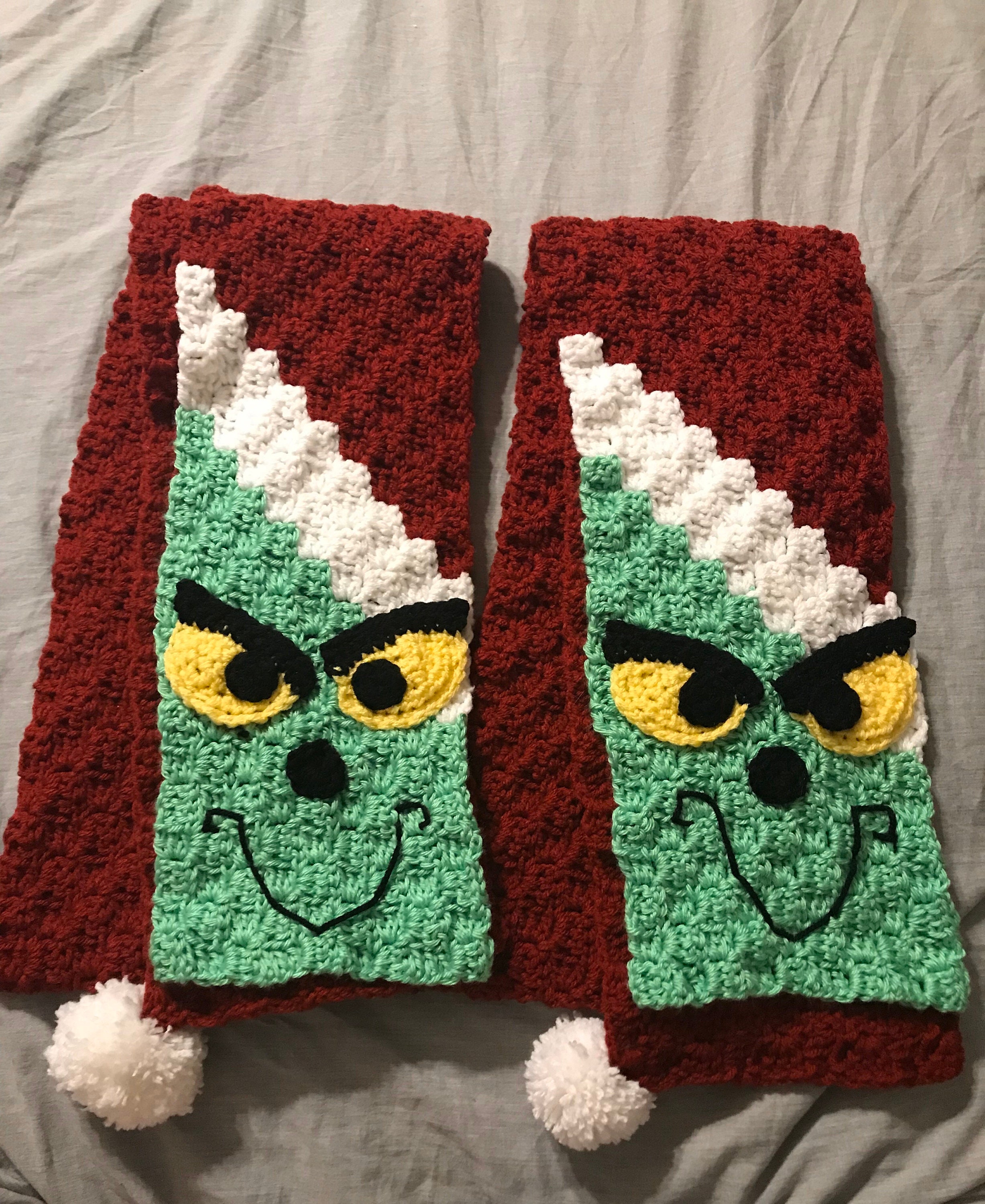 Sale > grinch scarf crochet pattern > in stock