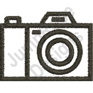 Camera Outline - Machine Embroidery Design