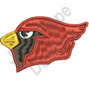 Cardinal Mascot - Machine Embroidery Design