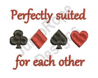 Perfectly Suited - Machine Embroidery Design