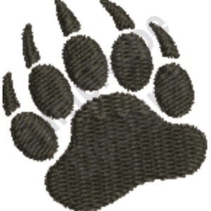 Bear Paw Print - Machine Embroidery Design
