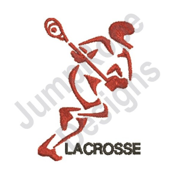 Lacrosse Embroidery Etsy