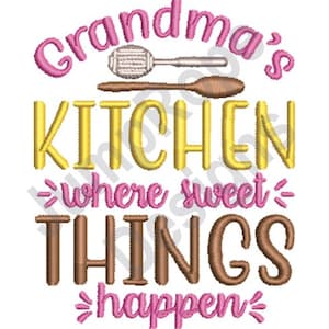 Sweet Things Happen - Machine Embroidery Design