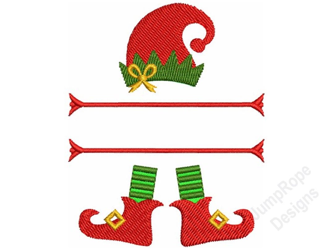 Elf Split - Machine Embroidery Design - Etsy