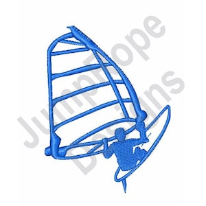 Windsurfer - Machine Embroidery Design