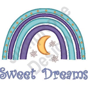 Sweet Dreams - Machine Embroidery Design