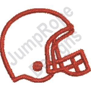 Football Helmet - Machine Embroidery Design