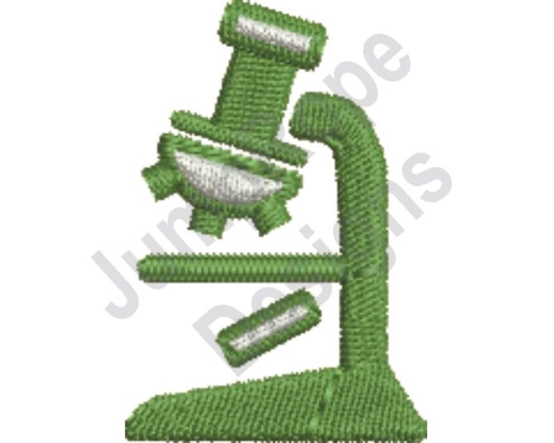 Microscope - Machine Embroidery Design - Etsy