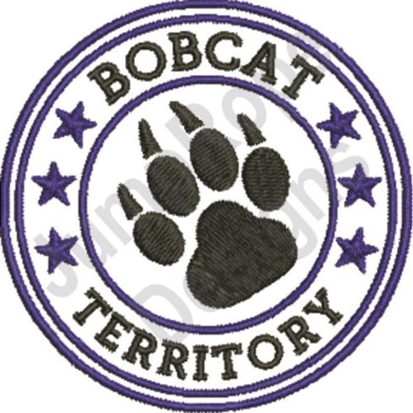 Bobcat Seal - Machine Embroidery Design