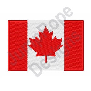 Canadian Flag - Machine Embroidery Design