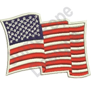 Usa Flagge - Stickdatei