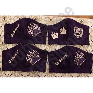 Bear Paws - Machine Embroidery Design - 3 Sizes