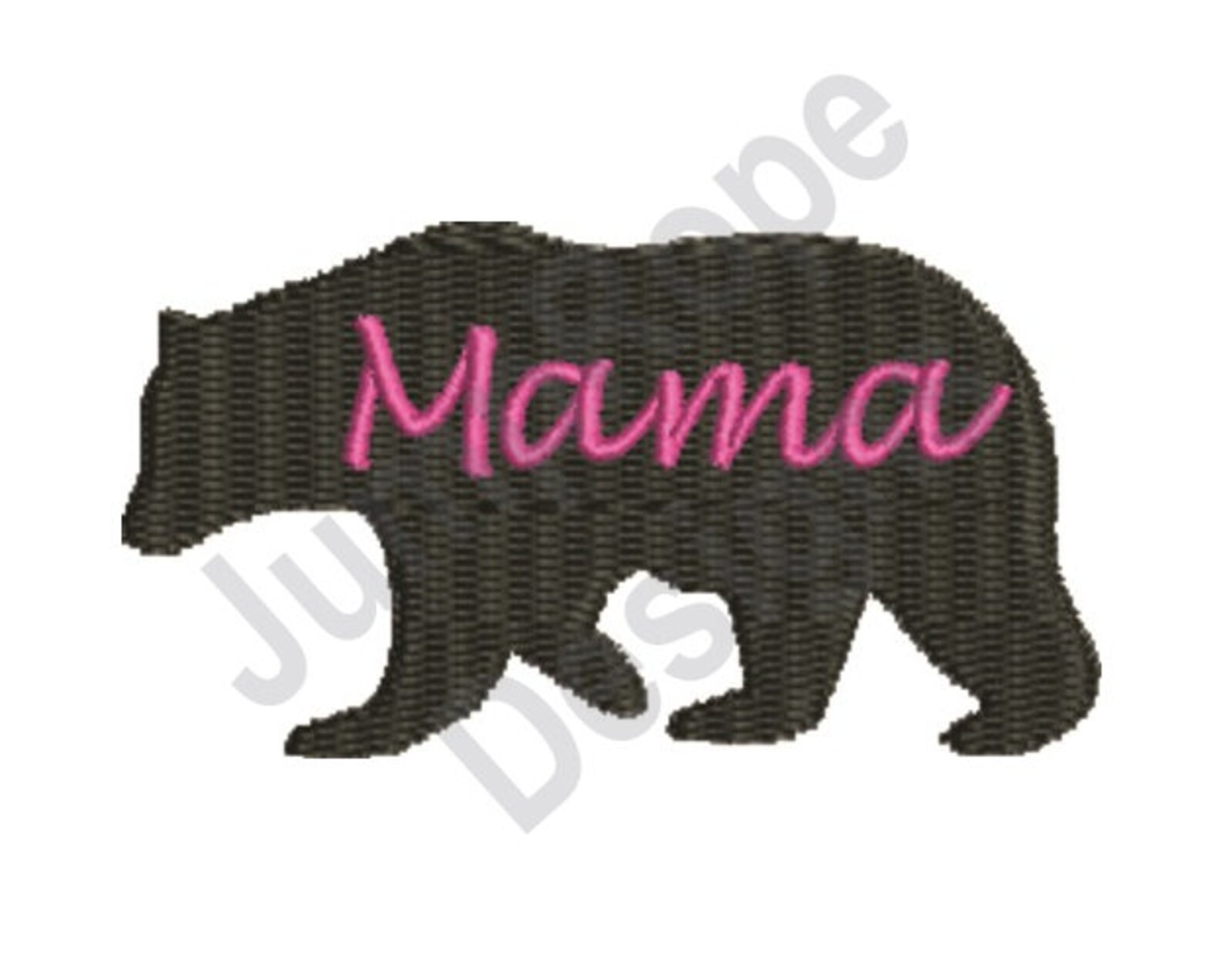 Mama Bear Embroidery Mama Bear Embroidery