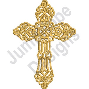 Christian Cross - Machine Embroidery Design