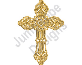 Christian Cross - Machine Embroidery Design