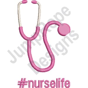 Nurselife - Machine Embroidery Design