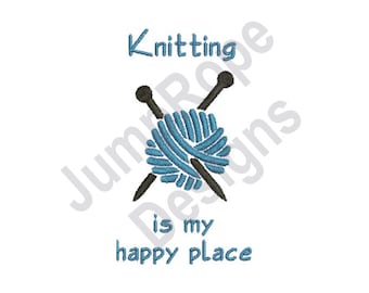 Knitting Happy - Design del ricamo a macchina