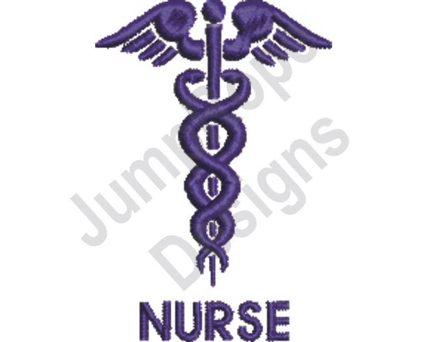 Nurse Machine Embroidery Design Etsy
