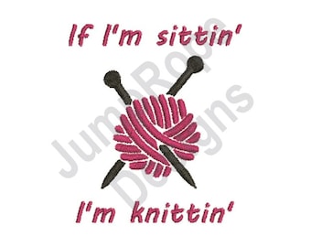 Im Knittin - Design del ricamo a macchina