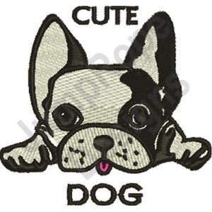 French Bulldog - Machine Embroidery Design