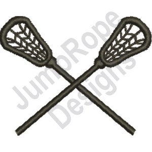 Lacrosse Sticks - Machine Embroidery Design