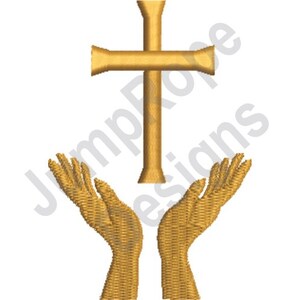 Crucifix - Machine Embroidery Design