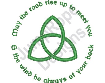 Irish Blessing - Stickdatei Maschinenstickerei